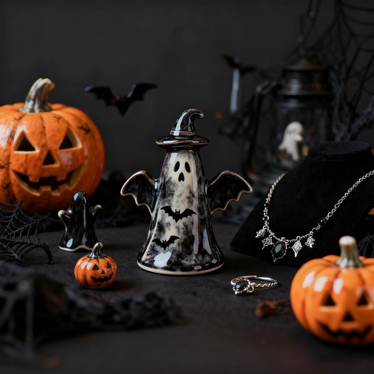 Spooky Glaze Halloween Porcelain Collection