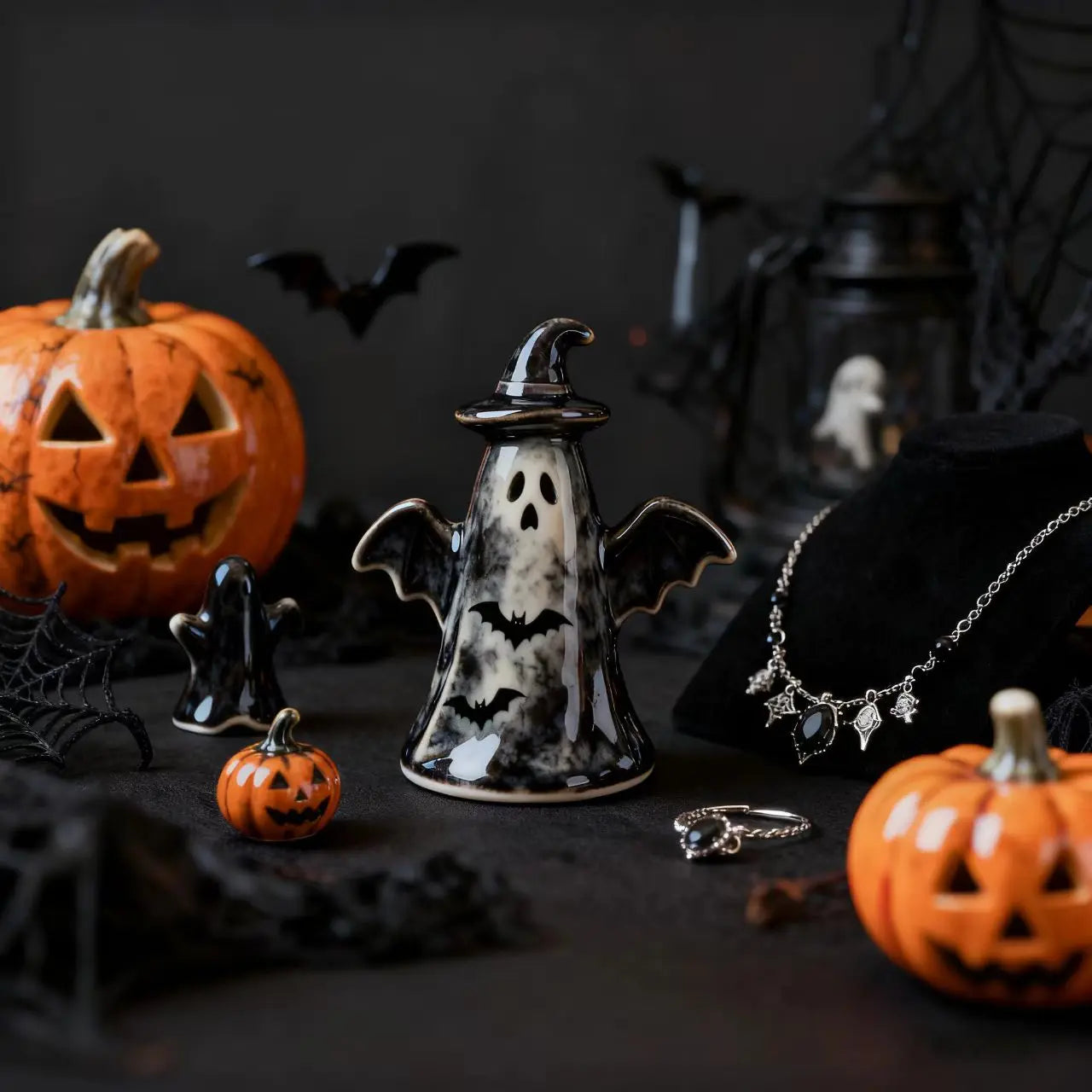 Spooky Glaze Halloween Ceramic decorations Collection - A&N