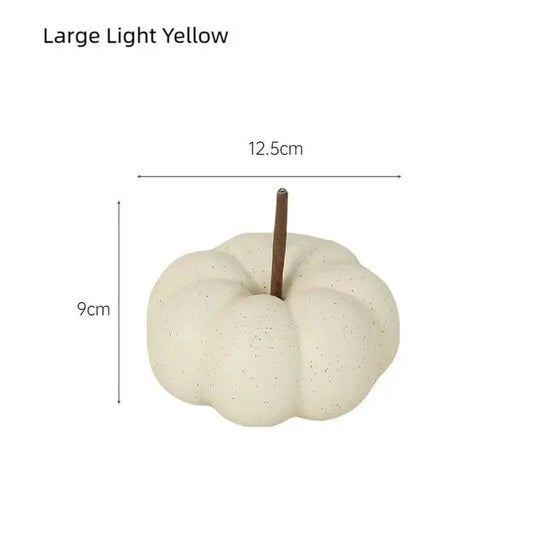 Handmade Ceramic Pumpkin Decor: Modern Minimalist Table Ornaments A&N