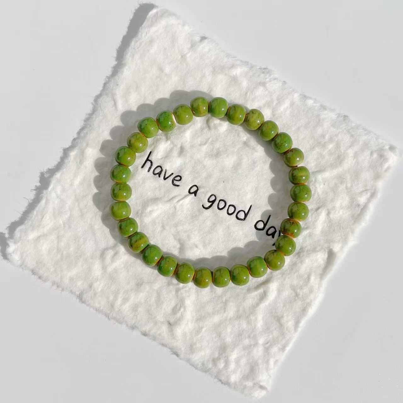 Rainbow Ceramic Bracelet